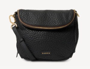New Saben: Fifi Crossbody Black Bubble