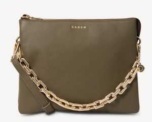New Saben: Matilda Crossbody Rosemary + Chunky Chain