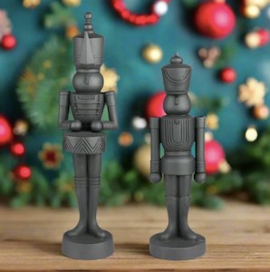 Christmas: Black Toy Soldier Small