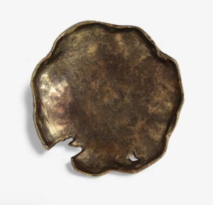 Iron Bowl Aged Gold