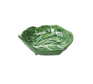 Kitchen And Table: Melamine Cabbage Small Dish 13cm Green