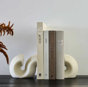 Books: S Curved Book Ends
