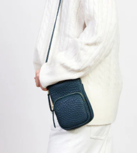 New Saben: Nikko Phone Pocket Sling Hunter Green Bubble