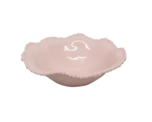 Melamine Serveware: Melamine Pearl Bowl 28cm French Pink