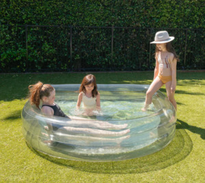 Furniture: Inflatable Arch Pool Pewter