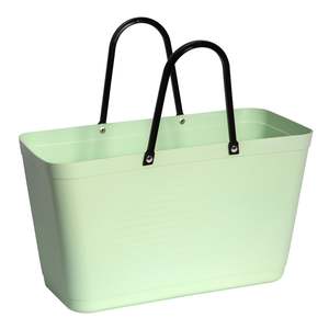 Saben: Large Light Green Hinza Bag