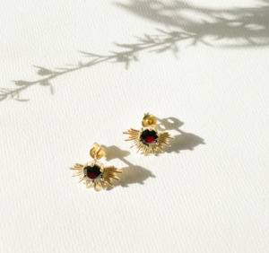 Solace Earrings 18K Gold Plated