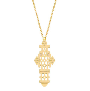 Jewellery: Florence Necklace 18K Gold Plated