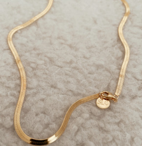 Jewellery: Axel Necklace 18K Gold Plated