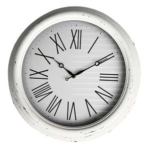 Huxley Clock Antique White 45 x 45cm