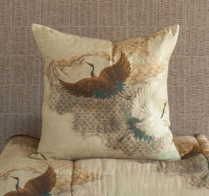 Cushions: Bianca Lorenne - Cushion Tsuru Natural 55 x 55cm