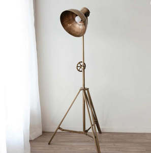 Kitchenware: Avani Floor Lamp-Brass Finish
