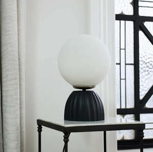 Kitchenware: Orion Ribbed Orb Lamp