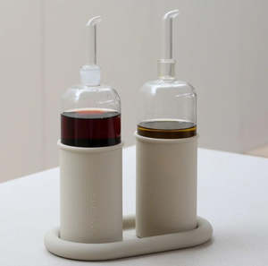 Home Decor: Oil & Vinegar Bottle Gift Set, 700 ml, Sand
