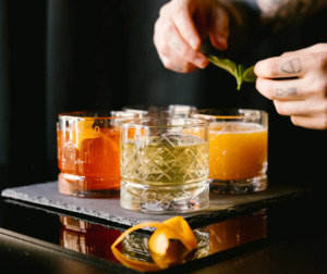 Home Decor: Gift box 4 Dandy Whiskey glasses 300mls
