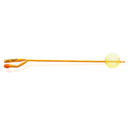 Urology: 2Way Premium Foley catheter Gold, Siliconised ster