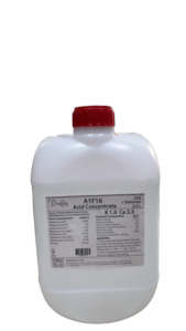 Acid Concentrate: A1F16 Acid Concentrate