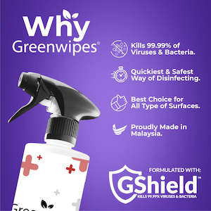 Disinfectant: Grace medical Alcohol Disinfecting Spray