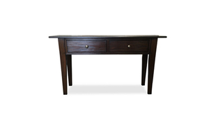 Hard Furniture in Showroom: Dunholme 2 Drawer Console - Gracious Living