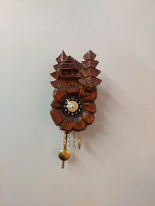 Products: Miniature Quartz Cuckoo Clock 136 GP - Graeme Johnson Jewels & Time