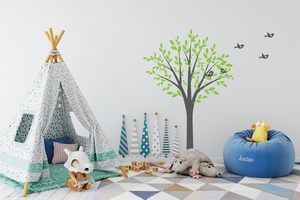 Wall Decal Summer Days Tree - Grafix Wall Art - New Zealand Made
