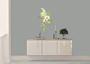 Wall Decal Tropical Green Parrot