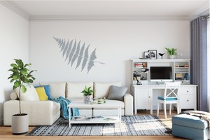 Nature and Trees: Wall Decal NZ Art - Fern Leaf - Grafix Wall Art