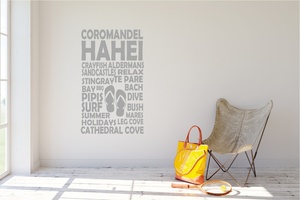 Products: Custom decal My favourite places - Grafix Wall Art