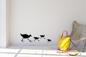Animals: Wall Decal NZ Art - Pukeko - Grafix Wall Art - New Zealand
