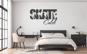 Products: Wall Decal SKATE Wall Decal - Grafix Wall Art - New Zealand Made