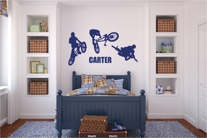Products: Wall Decal Extreme BMX - Grafix Wall Art - New Zealand Made