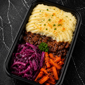 Og Chefs Selection Single Meals: Venison Mince & Cheese Shepherd's Pie