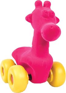 Rubbabu Sensory Medium Aniwheelie Giraffe