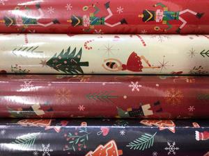 Birthday Cards Wrapping: Christmas Roll Wrap - Assortment