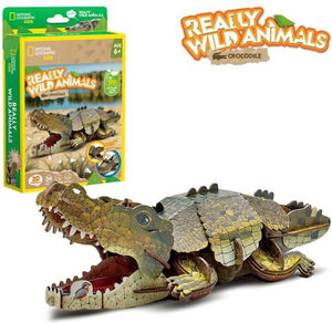 Building Sets: Really Wild Animals 3D Puzzle - Crocodile