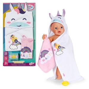 Dolls Accessories: BABY Born - Hooded Towel Set
