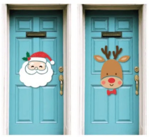Pocket Money: Christmas Door Decoration Kit (Assortment)