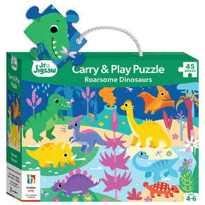 Jr Jigsaw Carry & Play - Roarsome Dinosaurs