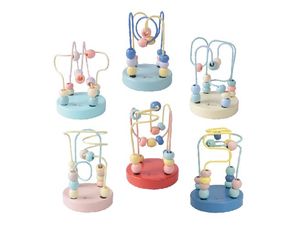 Wooden Toys: Mini Bead Coaster - Pastel (Assortment)