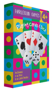 Clearance: Harlequin Games Playing Cards & Dice