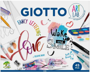Back To School: Giotto Fancy Lettering Set