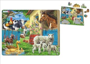 Puzzles: Farm Animal Puzzle