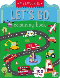 Arts Crafts: My Favourite Let's Go Colouring Book
