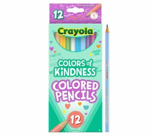 Crayola Colours of Kindness Coloured Pencils (12pk)