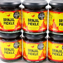 International Grocery: Mr Vikkis Brinjal Pickle 220g