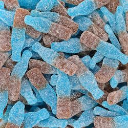 Blue Lollies: Sour Blueberry Bottles