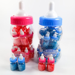 Blue: Baby Bottles