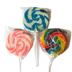 Blue Lollies: Swirly Mega Pop