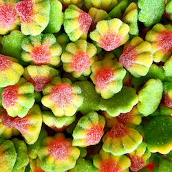 Green Lollies: Sour Volcanoes 100g