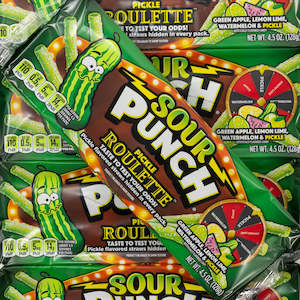Novelty: Sour Punch Pickle Roulette 128g
